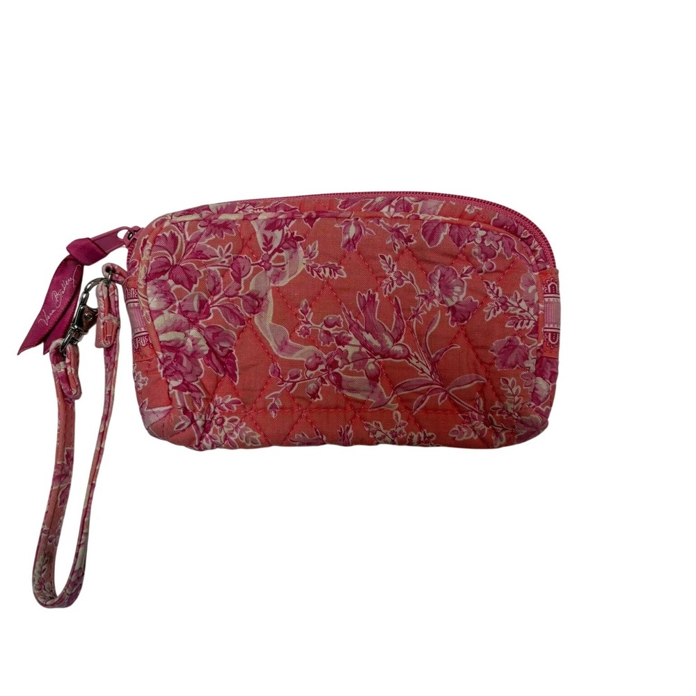 Vera Bradley Hope Toile Wristlet Clutch Wallet Retired‎ Pattern Made In USA